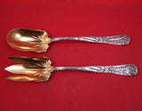 Vine by Tiffany and Co Sterling Silver Salad Serving Set 2pc GW Peapod w/Mono
