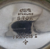 Francis I by Reed and Barton Sterling Silver Gravy Boat #570A w/Underplate #8759