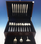 Michele by Wallace Sterling Silver Flatware Set For 8 Service 35 Pieces