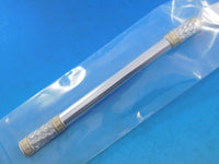 Aegean Weave Gold by Wallace Sterling Silver Spinach Fork 8" Custom