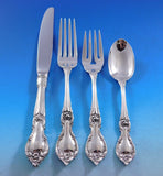 Alexandra by Lunt Sterling Silver Flatware Set for 12 Service 51 pieces