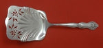 Adolphus by Mount Vernon Sterling Silver Waffle Server Pierced 7 7/8"