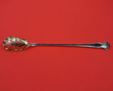 Daisy by Blackinton Sterling Silver Olive Spoon GW Pierced Long Original 8 1/4"