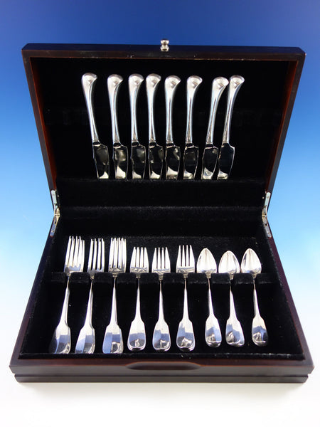 Smithsonian by Kirk Stieff Sterling Silver Flatware Set for 8 Service 32 pieces