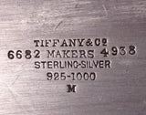 Chrysanthemum by Tiffany and Co Sterling Silver Tea Tray #6682-4938 (#0187)