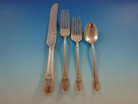 Riviera by International Sterling Silver Flatware Set For 8 Service 49 Pieces