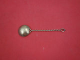 Dutch Sterling by Various Makers Demitasse Spoon w/ coin bowl dated 1848 4 1/8"