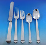 Hampton by Tiffany Sterling Silver Flatware Set for 12 Service 63 pieces Dinner