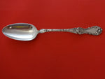 Floral by Wallace Plate Silverplate Stuffing Spoon 11"