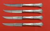 Stately by State House Sterling Silver Steak Knife Set 4pc HHWS Custom 8 1/2"