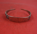 Grande Renaissance by Reed and Barton Sterling Silver Bracelet 2 1/4" x 2 1/8"