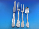 Audubon by Tiffany Sterling Silver Flatware Set for 8 Service 48 pcs Dinner