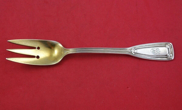 Saint Dunstan by Tiffany & Co Sterling Silver Salad Fork GW 3-tine 2-hole 6 3/4"
