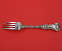 Queens by George Adams English Sterling Silver Dinner Fork w/Oyster Shell 8 1/4"