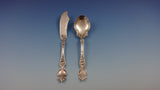 Violet by Wallace Sterling Silver Flatware Set For 8 Service 52 Pieces No Monos