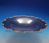 Italian 800 Silver Fruit Bowl with Scalloped Edge and Applied Feet  (#4288)