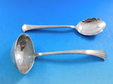 Newport Scroll by Gorham Sterling Silver Flatware Set for 12 Service 69 pieces