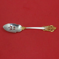 Grande Baroque Gold Accents by Wallace Sterling Silver Olive Spoon Pcd Custom