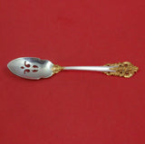 Grande Baroque Gold Accents by Wallace Sterling Silver Olive Spoon Pcd Custom