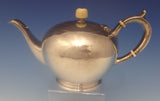 Arthur Stone Sterling Silver Tea Set Hand Wrought 5 Pc. (#0284)