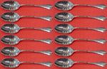 Grand Colonial by Wallace Sterling Silver Teaspoon Set 12 pieces 6"