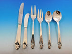 Woodlily by Frank Smith Sterling Silver Flatware Set for 12 Service 77 pieces