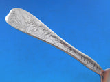 Lap Over Edge Acid Etched by Tiffany Sterling Regular Fork Cicada Bug 7 1/4"
