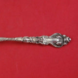 Douvaine by Unger Sterling Silver Nouveau Hors D' Oeuvre Fork Gold Washed 5 1/4"