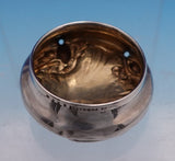 Simons Bros Sterling Silver Glass Dresser Jar Woman Water Lily #11562 (#9158)