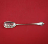 Grand Colonial by Wallace Sterling Silver Olive Spoon Pierced Original 5 7/8"