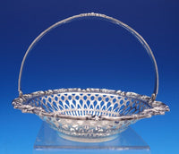 Redlich Co Sterling Silver Basket/Candy Dish Swing Handle Pierced #5288B (#7786)