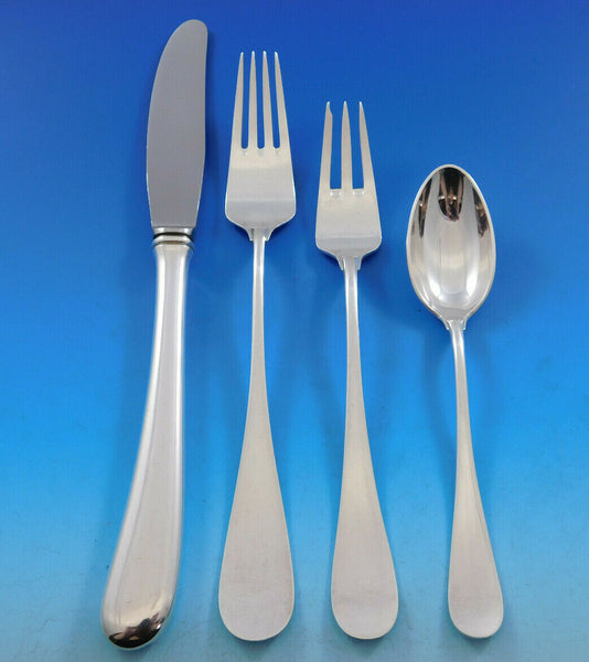 Classic by Michelsen Sterling Silver Flatware Set Service 48 pcs Modern Dinner