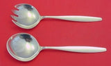 Cypress by Georg Jensen Sterling Silver Salad Serving Set 2pc FH AS Orig 8 1/2"