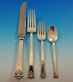 Trianon by International Sterling Silver Flatware Set 12 Service 51 Pcs Dinner