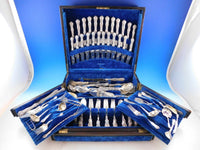 Imperial Queen by Whiting Sterling Silver Flatware Set Service 167 pieces Dinner