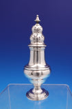 English Sterling Silver Pepper Shaker Salt Dip Set Crichton c1910 7.5 oz (#9228)