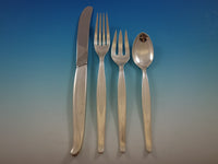 Contour by Towle Sterling Silver Flatware Set Service Mid Century Modern 80 pcs