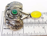 Georg Jensen Sterling #2008 Pin with Agate (#J3403)