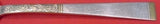 Golden Scroll by Gorham Sterling Silver Mustard Ladle Custom Made