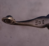 Blossom by Georg Jensen Sterling Silver Salt Dip with Spoon GI Mark (#8780)