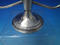 Prelude by Schweitzer Sterling Silver Candelabra 3-Light c. 1940 8" x 5" (#6199)