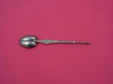 English Estate Sterling Silver Coffee Spoon vermeil London 1952 4 5/8"