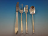 Funkis AKA Pattern 29 by Evald Nielsen Danish Sterling Silver Flatware Set 12