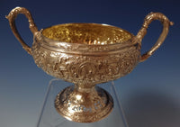 J. E. Caldwell Sterling Silver Sugar Bowl with Ornate Pattern (#1058)