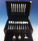 Michele by Wallace Sterling Silver Flatware Set For 8 Service 35 Pieces