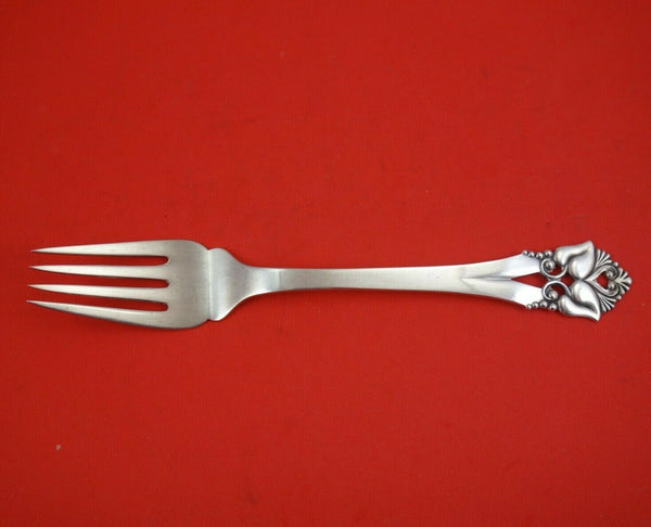 Greta by Orla Vagn Mogensen Danish Sterling Silver Cold Meat Fork 4-Tine 8 1/8"