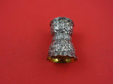 Repousse Made by Tiffany and Co Sterling Napkin Ring GW 2 3/4" x  1 3/4"