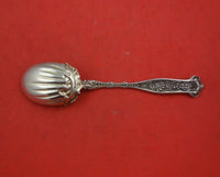 Dresden by Whiting Sterling Silver Sugar Spoon Gold Washed Dated 1900 6"