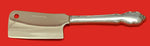 Breton Rose by International Sterling Silver Cheese Cleaver HHWS  Custom 6 1/2"