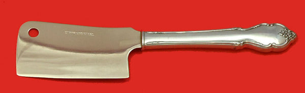 Breton Rose by International Sterling Silver Cheese Cleaver HHWS  Custom 6 1/2"